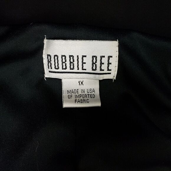Robbie Bee casual draped career dress black - Picture 6 of 8